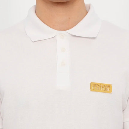 Polo versace couture bianca