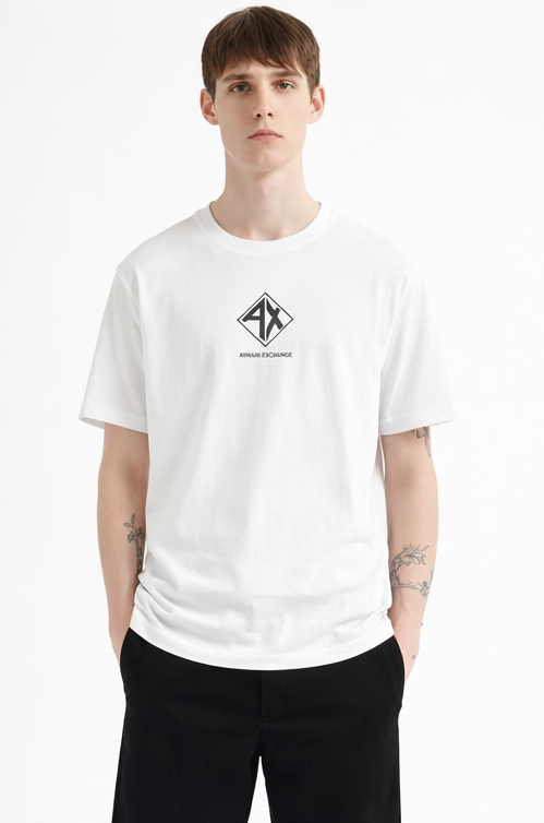 T-shirt armani Exchange bianco