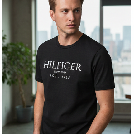 T-Shirt Tommy hilfiger blu - nera