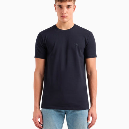 T-shirt Armani Exchange nera fit regolare
