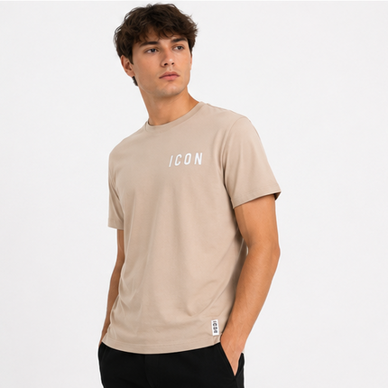 T-shirt icon beige