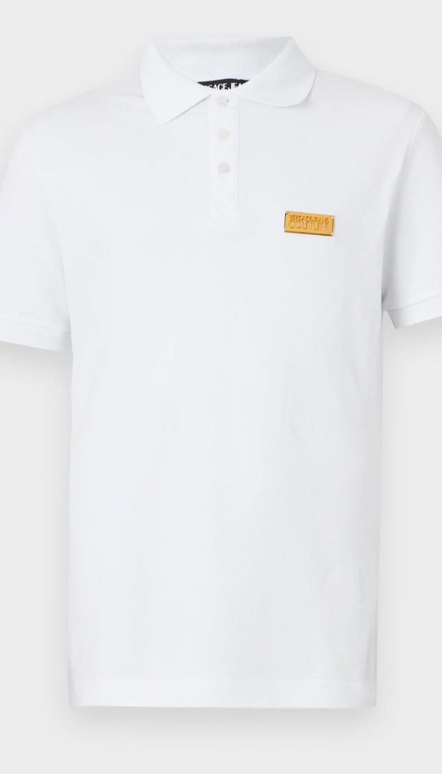 Polo versace couture bianca