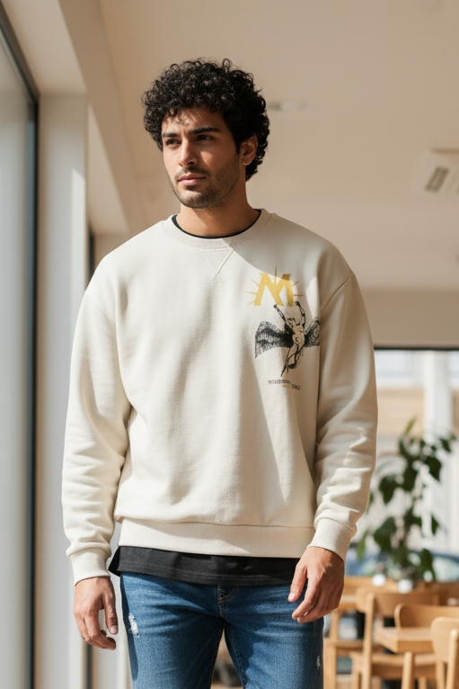 Felpa made M.f.n beige