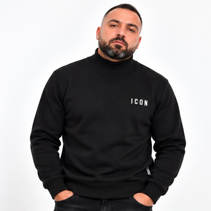 Maglioncino Uomo ICON Collo Alto nero/marrone/bourdeux/bianco