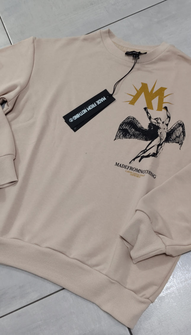 Felpa made M.f.n beige