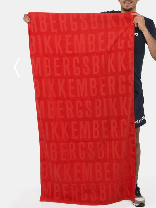 Telo mare bikkembergs rosso