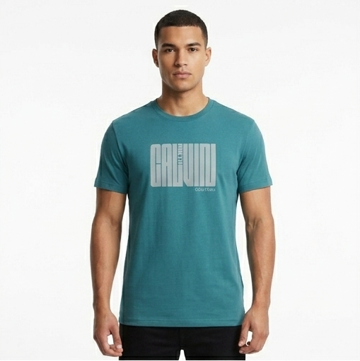 T-shirt Calvin Klein jeans verde