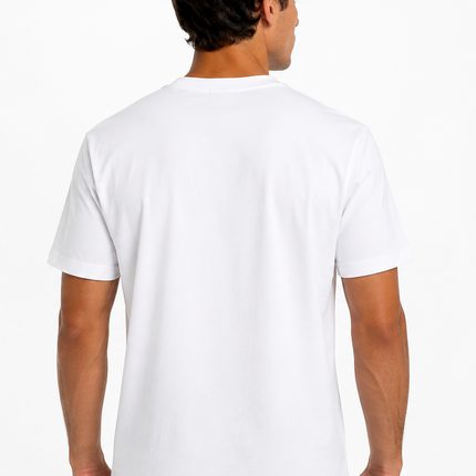 T-Shirt MADE FROM NOTHING® – Bianco, Marrone e Nero