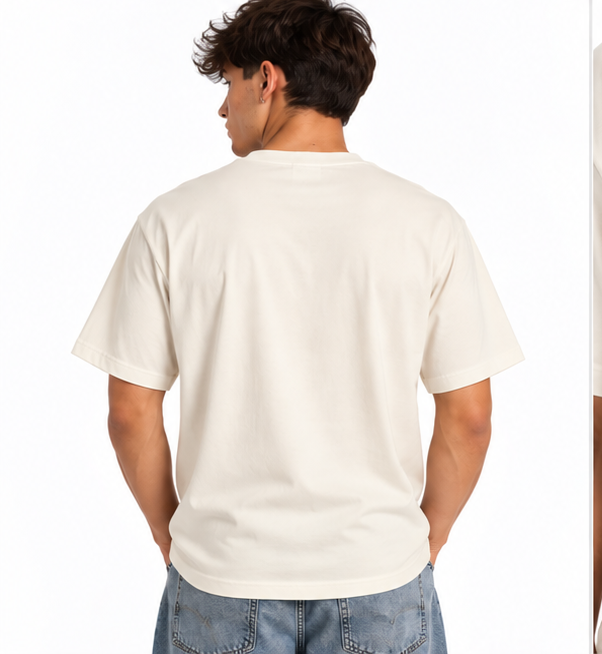 shirt Made From Nothing – Bianco panna