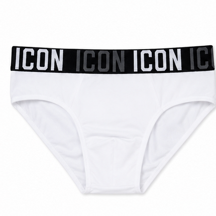Slip Uomo ICON – Confezione da 3 (Nero, Grigio e Bianco)