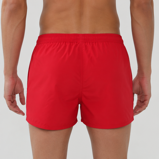 Costume da bagno armani nero/rosso