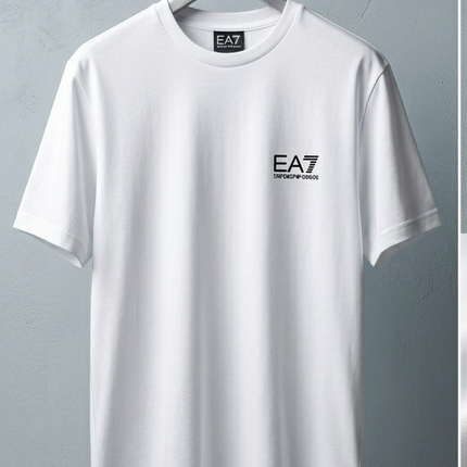 T-shirt aramani bianca/ beige