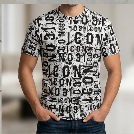 T-shirt icon tutte logate