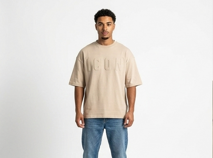 T-shirt Icon fit over size (vestibilità piu grande)