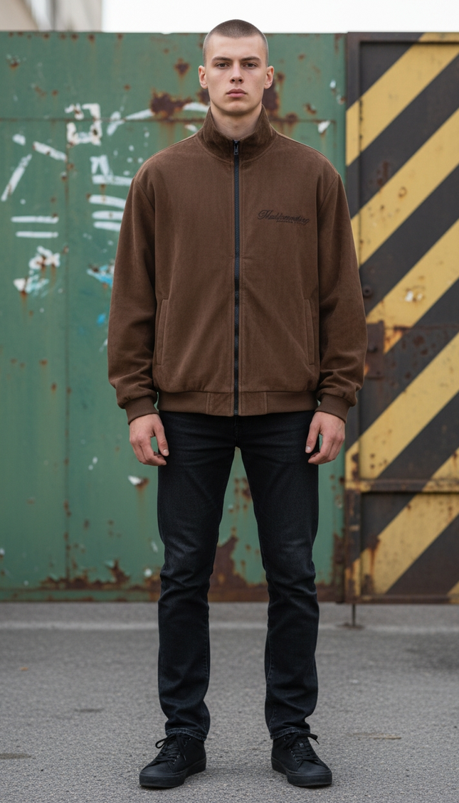 Giacca M. F. N marrone