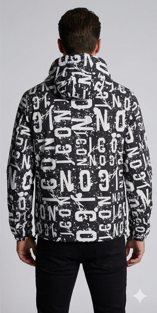 Giacca antivento icon reversibile
