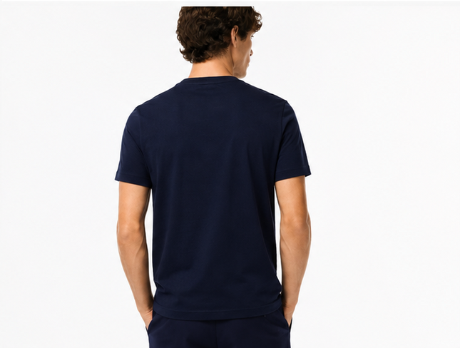 T-shirt lacoste blu navy