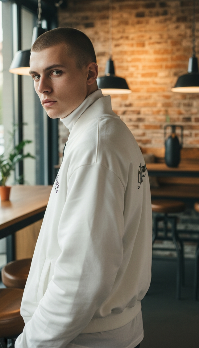 Giacca M. F. N bianca