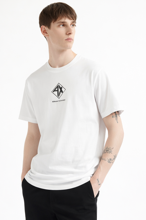 T-shirt armani Exchange bianco