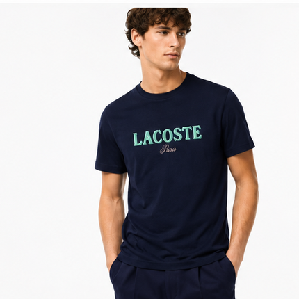 T-shirt lacoste blu navy