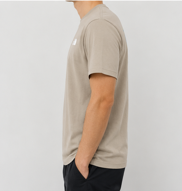 T-shirt The North Face Never Stop Exploring – Nero / Sabbia