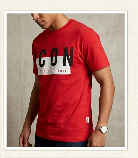 T-shirt icon rossa