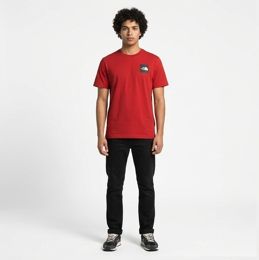 T-shirt the North face rossa