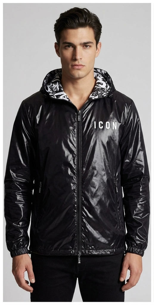 Giacca antivento icon reversibile