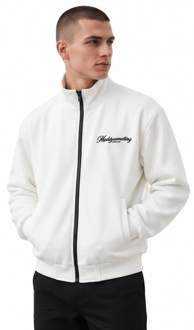 Giacca bomber in daino Made From Nothing