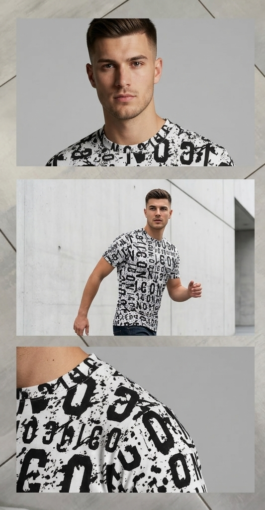 T-shirt icon tutte logate