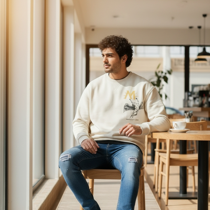 Felpa made M.f.n beige