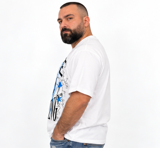 T-shirt Made from NOTHIG bianca