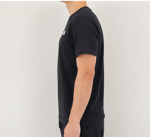 T-shirt The North Face Never Stop Exploring – Nero / Sabbia