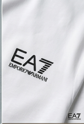 T-shirt aramani bianca/ beige