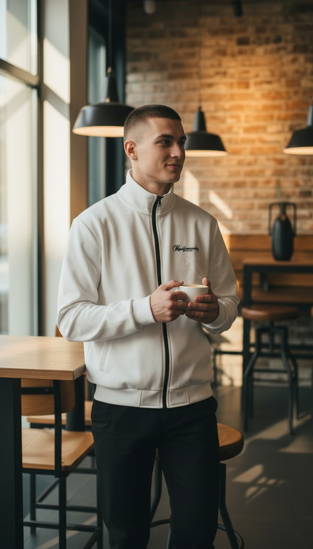 Giacca M. F. N bianca