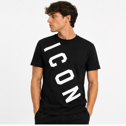 T-shirt icon logo diagonale