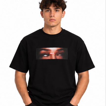 T-Shirt Made From Nothing – Nero / Bianco Panna