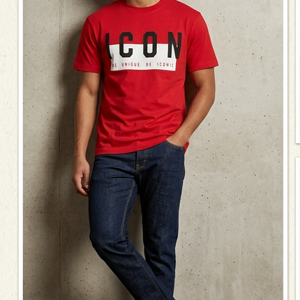 T-shirt icon rossa