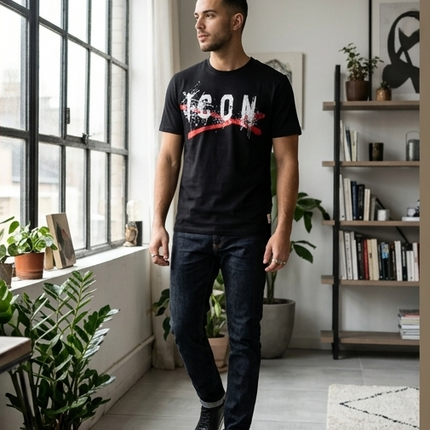 T-shirt icon nera