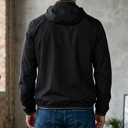 Giacca blauer primaverile bianca-nera