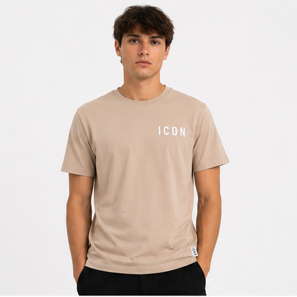 T-shirt icon beige
