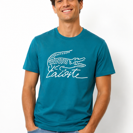 T-shirt Lacoste turchese