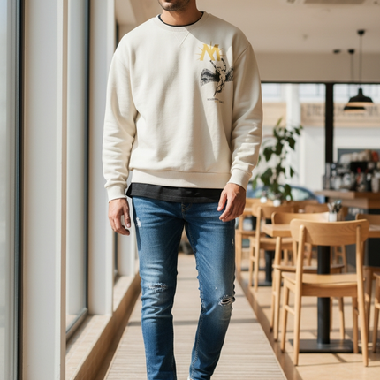 Felpa made M.f.n beige