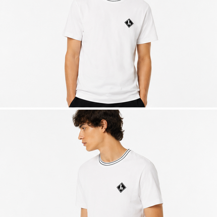 T-shirt Lacoste bianca